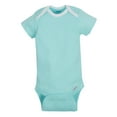 thumbnail image 4 of Gerber Baby Boy or Girl Gender Neutral Onesies Short Sleeve Bodysuits, 5-Pack, 4 of 8