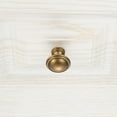 thumbnail image 7 of KOOFIZO 10 Pack Classical Cabinet Knob - Antique Brass Pull Handle (Dia.32mm / 1.26 Inch), 7 of 7