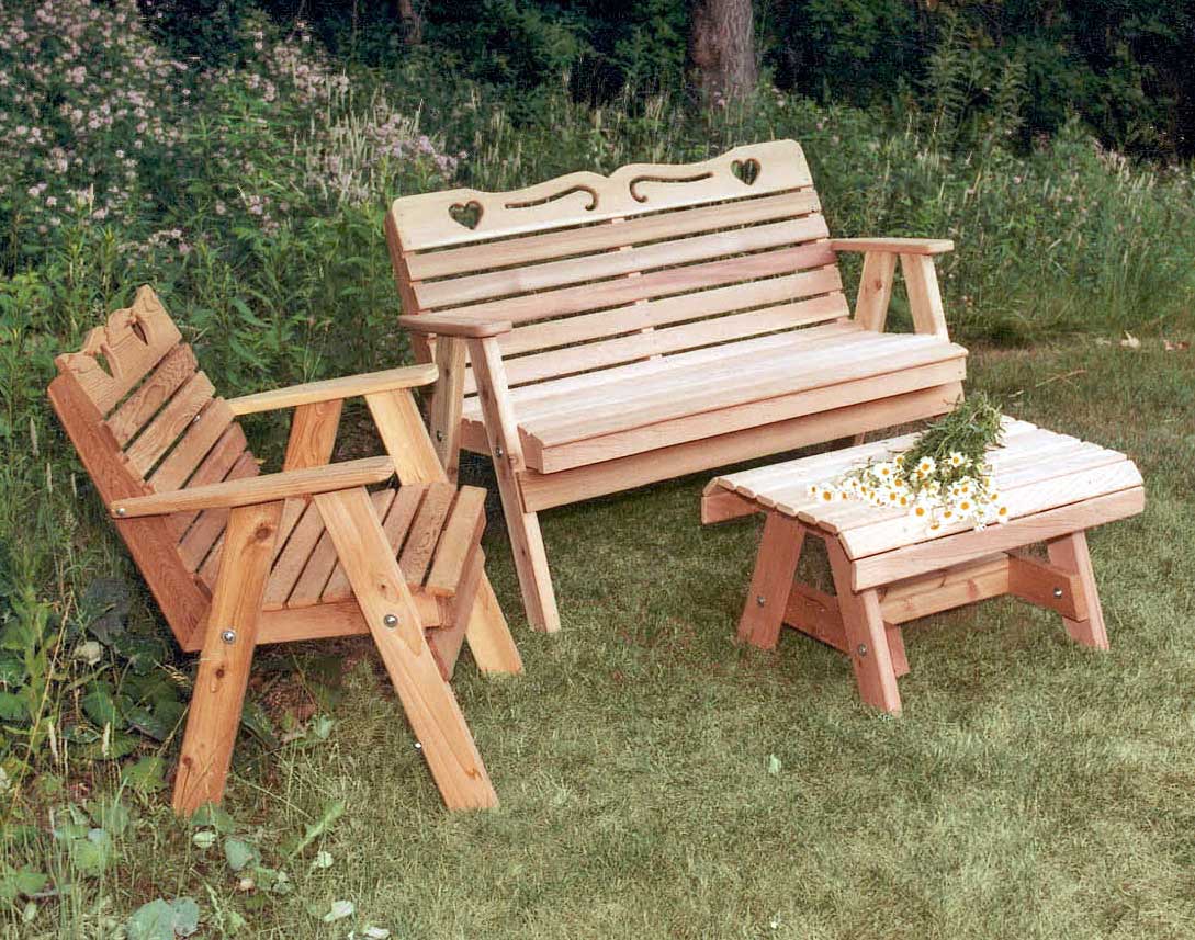 Creekvine Designs Western Red Cedar With Cedar Sealer / Stained Chair