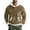 Khaki #045, variant on Sherpa Mens Hoodie Flannel Thermal Long Sleeve Casual Hoodies Sweatshirts Warm Solid Color Weighted Pullover Fluffy Fuzzy Thick Winter Clothes with Pocket Purple M