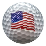GBM Golf American Flag Golf Ball Assortment – 12 Designs – 12 Pack Patriotic Set