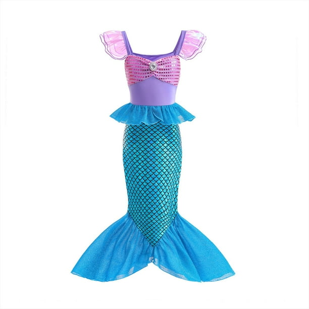 Vestido de sirena para cumpleaños hotsell