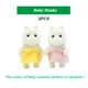 thumbnail image 3 of Simulation Forest Animal Baby Toys Rabbit Family Dolls Dollhouse Figures Collectible Toy 4.5CM 1:12 2PCS Furniture Set Gift, 3 of 5