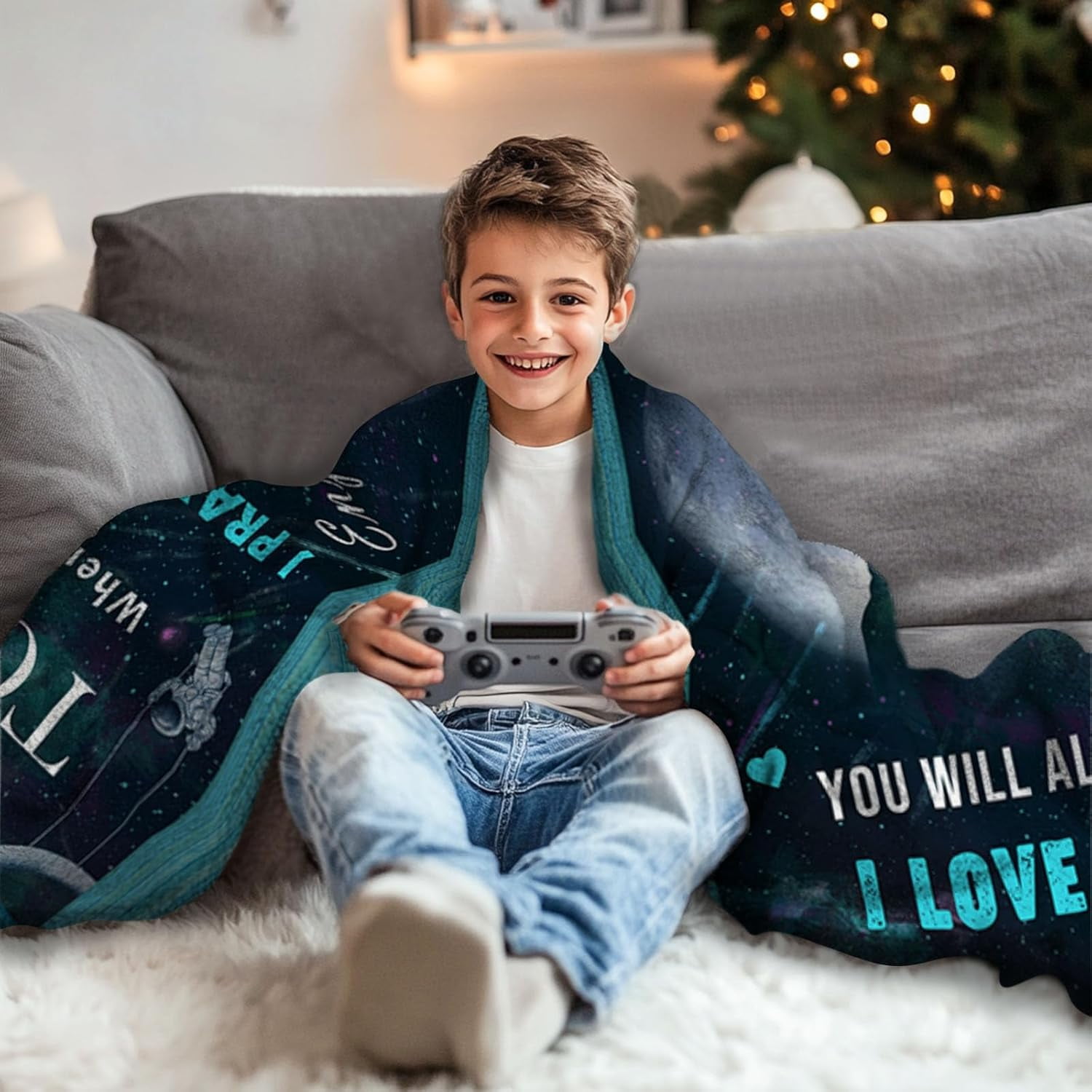 Son Gifts, Gifts for Son from Mom, Son Blanket 60"X50", Son Birthday Christmas Idea Gifts, to My Son Blanket, Gifts for Grown Son, Son from Mom, Soft Flannel Throw Blanket for Son