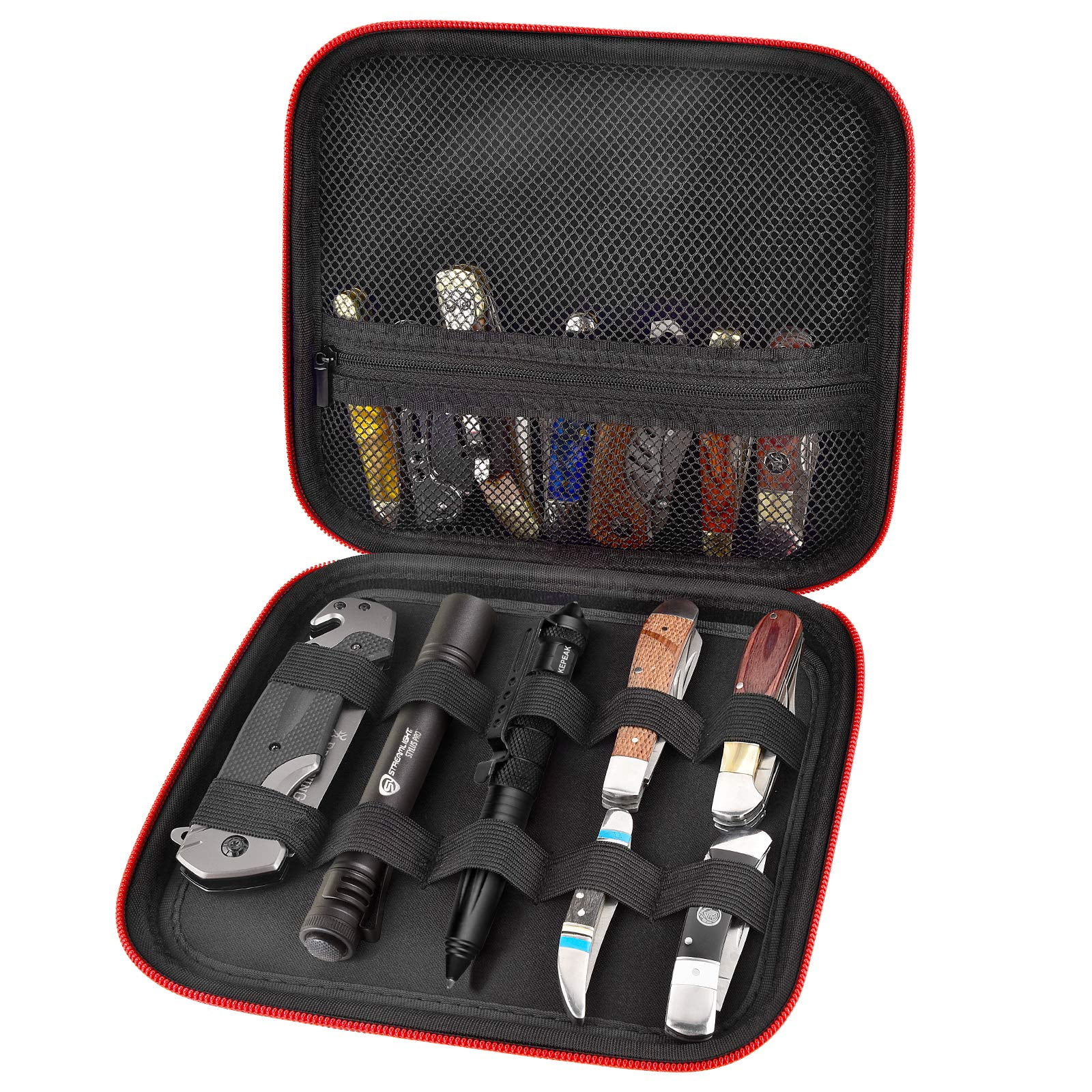 Alkoo Pocket Knife Storage Case for Folding Knife, Butterfly Knife, 10