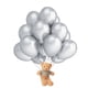 thumbnail image 1 of Xtellar Fiesta Decoración Boda Metálico Látex Globo Decoración 50pcs, 1 of 1