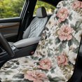 thumbnail image 4 of XYZCANDO Vintage Peony Pattern Car Seat Towel Cover Sweatproof for Gym Hiking, Non Slip Sweat-Absorbent Seat Covers Lightweight, 4 of 11