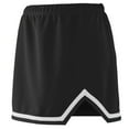 thumbnail image 3 of Augusta Sportswear Girl's Energy Skirt, Black/ White, XX-Small, 3 of 3