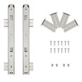 thumbnail image 1 of Diapositivas FRMSAET para teclado, resistentes, 40 kg, 40 cm, plateadas, 1 of 6