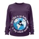 thumbnail image 4 of RKSTN Women's Maternity Crewneck Sweatshirts Plus Size Pregnancy Graphic Print Long Sleeve T Shirts Pullover Hoodless Sweatshirts Tops Womens Casual Oversized Round Neck Comfy Funny Printed Shirts, 4 of 7