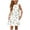 White, variant on Dresses For Girls Fashion Cute And Printed Round Neck Sleeveless Casual Floral Dress Size 7-8T