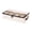 Beige, variant on Multi‑Color Fabric Shoe Storage Organizer, Under‑Bed Closet Storage Bin With Removable Dividers For Dorm Apartment Household Use