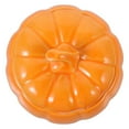 thumbnail image 2 of Ceramic Tea Canister Small Storage Container Pumpkin Shape Cookie Jar Kitchen Storage Jar, 2 of 4