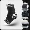 thumbnail image 2 of Sangle de Soutien Élastique Réglable pour Basketball Cyclisme Sport Protection, 2 of 4