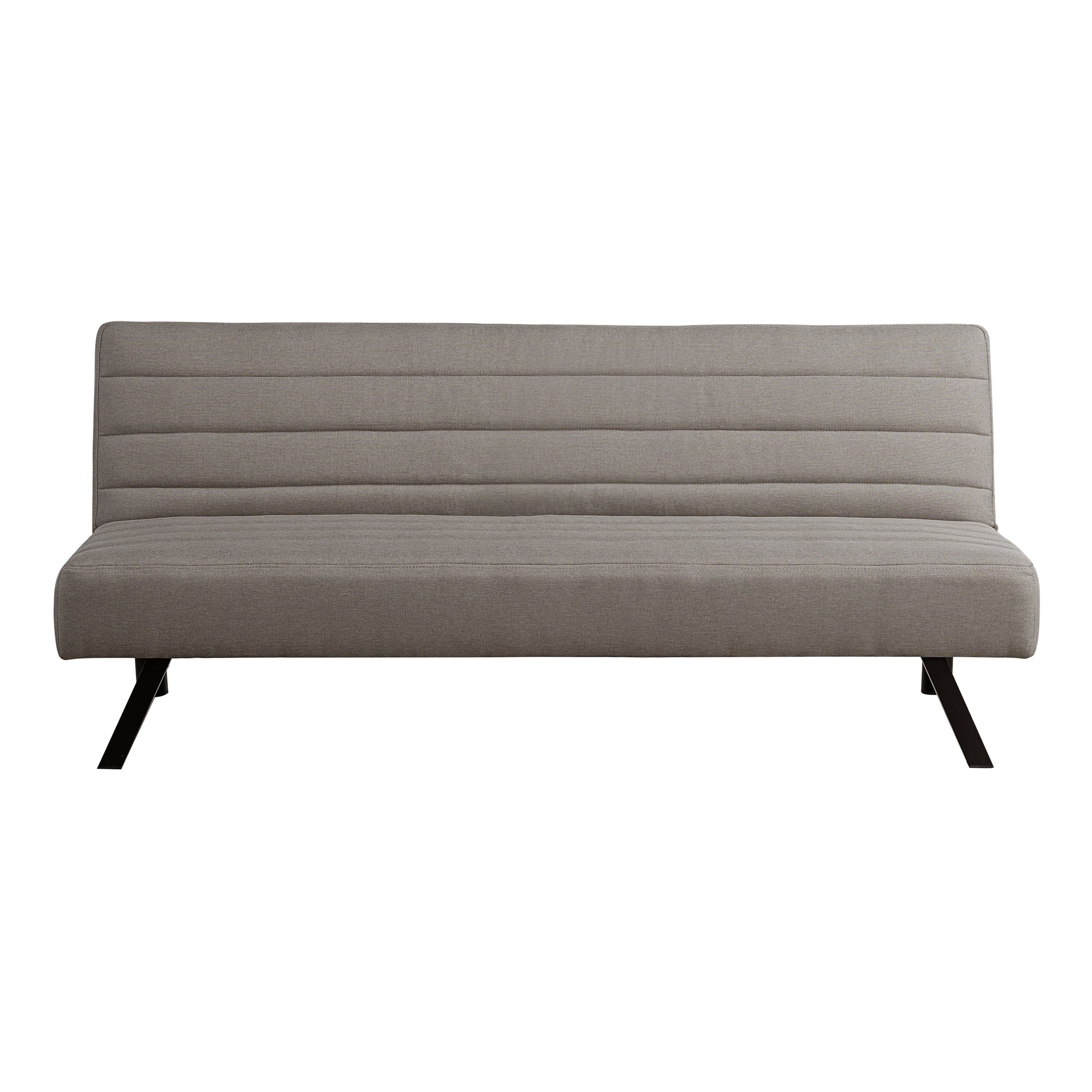 Serta Danbury Modern Twin Futon, Taupe Woven Fabric