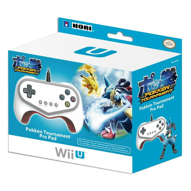 Hori Pokken Tournament Pro Pad Controller For Nintendo Wii U White B019qb4sl0 Walmart Com Walmart Com