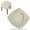 Beige, variant on AIGIA Dining Room Chair Cover Elastic Stretch Chair Slipcovers Kitchen Chair Cover Bar Stool Seat Covers Saddle Seat Cover