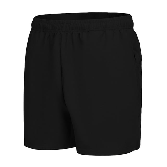 AherBiu Plus Size Mens Workout Shorts Quick Dry Solid Shorts with Pockets Summer Athletic Gym Running Shorts
