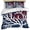 Multicolor, variant on 3 Piece Red White Coral Duvet Cover Set California King,Microfiber Comforter/Quilt Cover with Corner Ties and 2 Pillowcases,Summer Ocean Nautical Coastal Navy Blue Soft Bedding with Zipper Closure