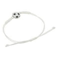thumbnail image 5 of WORGEOUS Soccer Bracelet Girls Boys Soccer Party Favor Adjustable Charm Bracelet Women Men Teens Woven Cord Bracelet Soccer Players Bracelet, 5 of 8