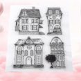 thumbnail image 5 of Scrapbook Photo Cards Rubber Stamp Clear Transparent Stamps House, 5 of 5