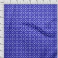 thumbnail image 4 of oneOone Rayon Dark Blue Fabric African Sewing Craft Projects Fabric Prints By Yard 56 Inch Wide, 4 of 4