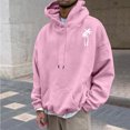 thumbnail image 1 of Sudadera con capucha para hombre, sudadera con capucha con letras estampadas, jersey de manga larga, sudadera con capucha para hombre, abrigo de poliéster, 1 of 4