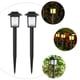 thumbnail image 4 of 4 luces solares para jardín, impermeables, LED, para exteriores, color negro, 4 of 6