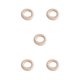 thumbnail image 1 of Bandas para el cabello Jumpingount 10 piezas elásticas ajustables multicolor accesorios Blanco CBP372978, 1 of 1