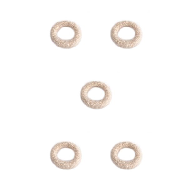 Bandas para el cabello Jumpingount 10 piezas elásticas ajustables multicolor accesorios Blanco CBP372978