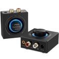 thumbnail image 1 of YMOO Transmisor y receptor de audio inalámbrico de 2,4 GHz, 200 pies de largo alcance, kit inalámbrico de baja latencia de 25 ms, audio HiFi de 48 kHz, kit de adaptador de audio inalámbrico de 2,4 GHz, 1 of 5