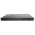 thumbnail image 1 of axGear 2X8 HDMI 3D True Matrix Switch Splitter 2 In Source 8 Out Display W/ Remote 4K, 1 of 4