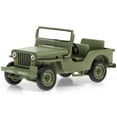 thumbnail image 2 of 1950 Willys M38 Jeep Army Green "MASH" (1972-1983) TV Series 1/43 Diecast Model Car by Greenlight, 2 of 3