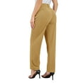 thumbnail image 1 of Pantalones Casuales,Pantalones De Talle Alto Para Mujer Pantalones De Talle Alto Para Mujer Pantalones De Color Puro Confiabilidad Excepcional, 1 of 7