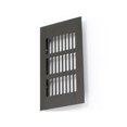 thumbnail image 2 of Rejilla de ventilación Cubierta de ventilación rectangular para gabinete Zapatero Armario (80*500, 2 of 5