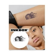 Inkbox Temporary Tattoos, Semi-Permanent Tattoo, One Premium Easy Long Lasting, Water-Resistant Temp Tattoo with For Now Ink - Lasts 1-2 Weeks, Botticelli, 4 x 4 in