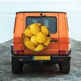 thumbnail image 2 of Daiia Ripe Yellow Lemon Tire Covers , Travel Trailer Camper Truck SUV Motorhome Waterproof Wheel Cover, Sun Rain Snow Protector-15 inch, 2 of 9