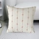 thumbnail image 1 of Funda de Cojín Decorativa a Rayas de Poliéster | Funda de Cojín Cuadrada Suave de 45X45 Cm para Sofá y Sala de Estar | Cojín Decorativo Primaveral para El Hogar, 1 of 6