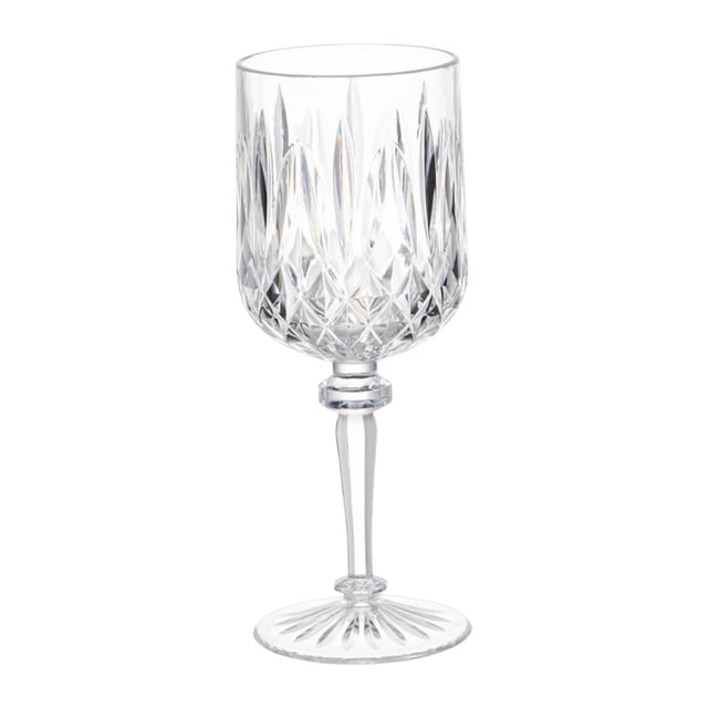 vino acrílica para beber, decoración del hogar, suministros para fiestas, regalo cumpleaños, vino para restaurante, boda, hotel Claro