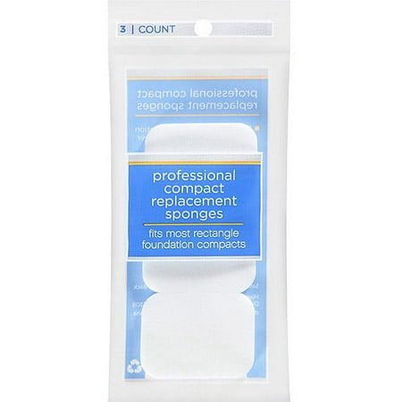 Dicon Technologies Professional Rectangle Compact Replacement Sponges, 3 count