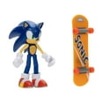 thumbnail image 5 of Sonic The Hedgehog Collectible Action Figure with Skateboard Accessory, Plastic Blue, 3.04'' W 4'' H, 5 of 7