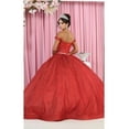 thumbnail image 2 of Elegant Quinceañera Ball Gown with Glitter Tulle, Sweetheart Neckline, Corset Back & Embellishments for Teens & Women, 2 of 4