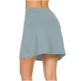 thumbnail image 5 of Skorts Skirts for Women Active Skirt Golf Skort Women Skorts Sale Lightweight Skirt for Running Tennis Golf Sport Light Blue S, 5 of 5