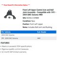 thumbnail image 2 of Front Left Upper Control Arm and Ball Joint Assembly - Compatible with 1991 - 2004 GMC Sonoma 4WD 1992 1993 1994 1995 1996 1997 1998 1999 2000 2001 2002 2003, 2 of 2