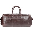 thumbnail image 5 of Full Grain Genuine Buffalo Leather Duffle Weekender Bag, Travel bag, Gym bag, 5 of 8