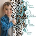 thumbnail image 3 of Blackout Kids Curtains,Leopard Print Childrens Insulated Curtains Set Of 2,Bedroom Essentials,Toddler Room Decor 42"x54"(106x137cm), 3 of 4