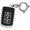 B-Black, variant on Key Fob Cover Compatible with Toyota Camry Corolla Highlander RAV4 Avalon TRD Sequoia Tundra Tacoma 4Runner Land Cruiser 3 Button Keychain Case Holder Protector,B-white