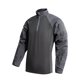 thumbnail image 3 of pstuiky camisas de manga larga para hombre, Camiseta deportiva de manga corta con cuello alto para hombre, color liso, para entrenamiento al aire libre Tops de hombre l, 3 of 5