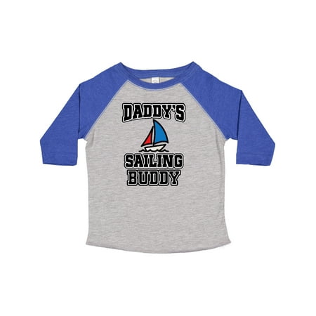 

Inktastic Daddy Sailing Buddy Sailboat Gift Toddler Boy or Toddler Girl T-Shirt