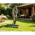 thumbnail image 3 of BN-LINK Lawn Leveling Rake, 30"x10" Leveler Plate, Yard Leveling Rake with Ergonomic Adjustable Handle,Soil Level Tool for Garden,Ground,Backyard,Farm,Green, 3 of 6